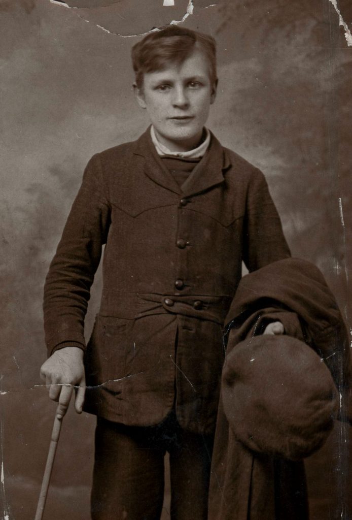 Alfred Sinclair Johnstone - boy - age 12
