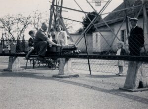 Bantam Cock in Newton Abbot 1955