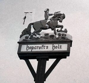 Hopcroft's Holt Inn Sign 1965