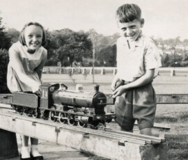 Leo @ Thames Ditton Miniature Railway, Willowbank, Claygate Lane, Surrey