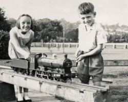Leo @ Thames Ditton Miniature Railway, Willowbank, Claygate Lane, Surrey