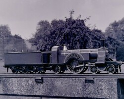 Stirling Single 2 1/2" Gauge - Canford Park, Bristol - June 1956