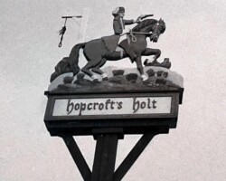 Hopcroft's Holt Inn Sign 1965